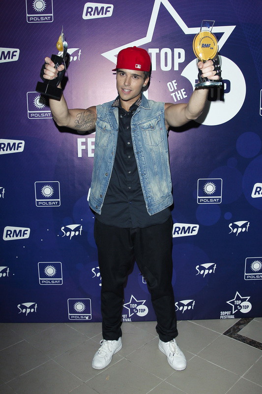Eric Saade na Sopot TOP Of The TOP Festival 2012
