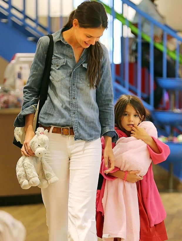 Katie Holmes z córką Suri Cruise