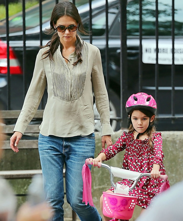 Katie Holmes z córką Suri