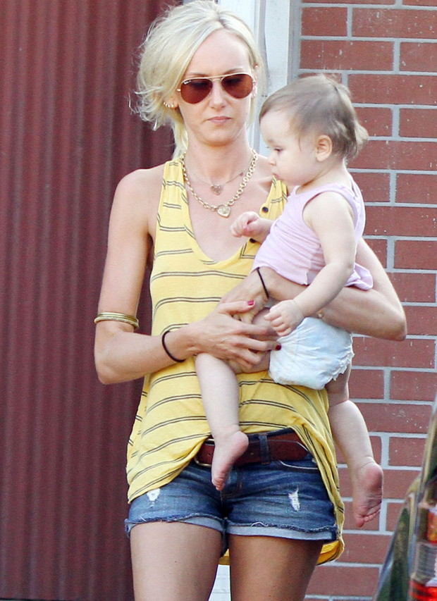 Kimberly Stewart z córką Delilah