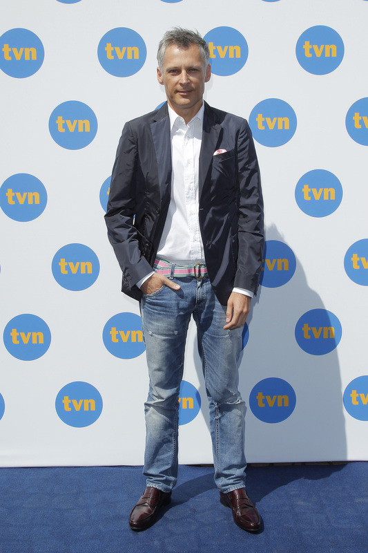 Robert Kozyra na prezentacji jesiennej ramówki TVN