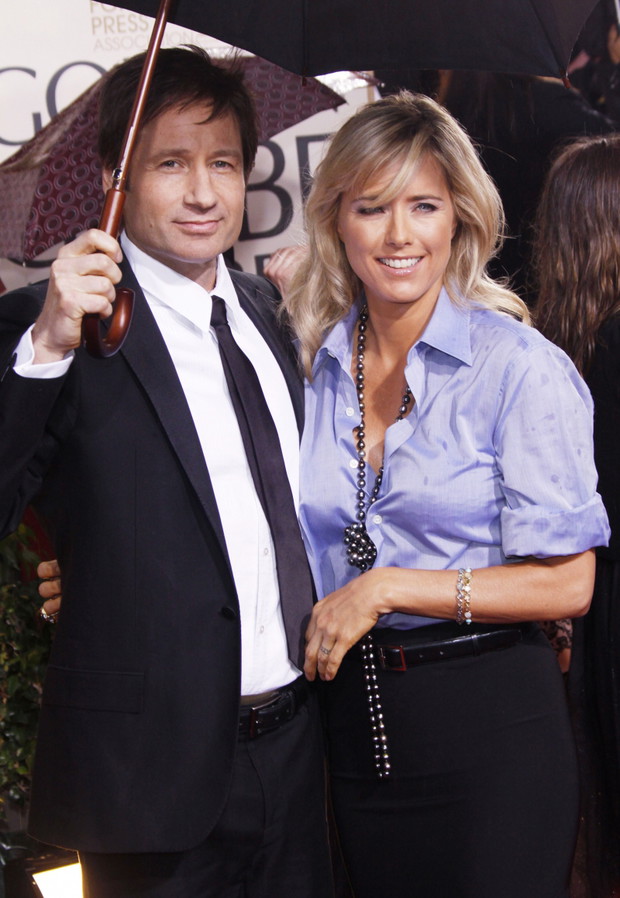 Tea Leoni i David Duchovny - 9 miesięcy bez siebie