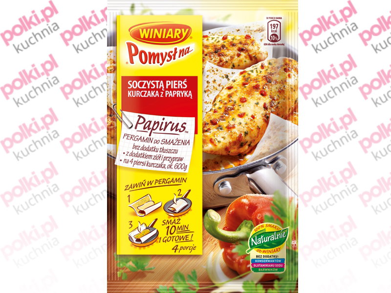 Winiary Papirus pomysł na... kurczaka z papryką