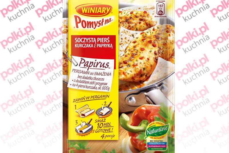 Winiary Papirus pomysł na... kurczaka z papryką