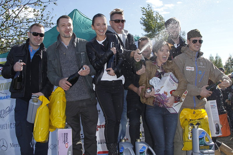 Andrzej Młynarczyk, Paulina Sykut i Mateusz Damięcki na Vip Cross 2012