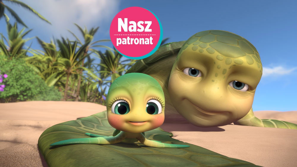 Kadr z filmu "Żółwik Sammy 2"