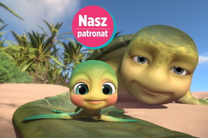 Kadr z filmu "Żółwik Sammy 2"