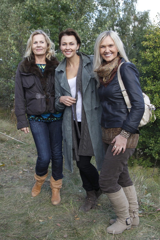 Grażyna Szapołowska, Anna Kalata i Anna Popek na Vip Cross 2012