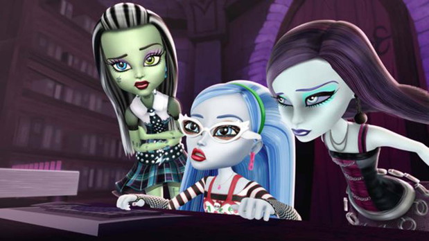 Monster High: Upiorki rządzą na DVD
