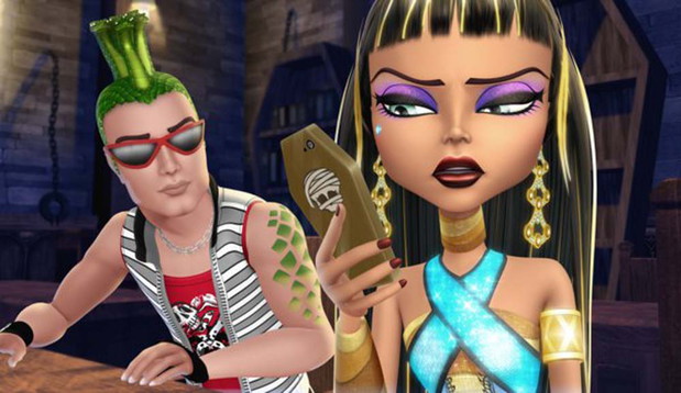 Monster High: Upiorki rządzą na DVD