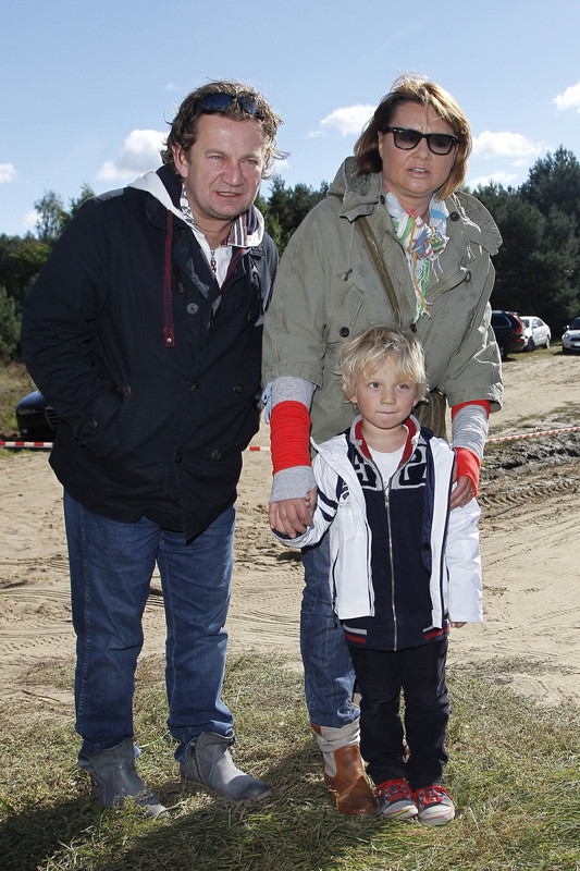 Paweł Królikowski i Małgorzata Ostrowska-Królikowska na Vip Cross 2012