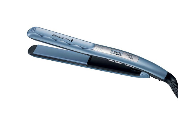 Prostownica Wet 2 Straight do stosowania na suche i mokre włosy (Remington, 279 zł)
