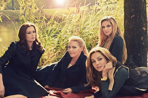 Anita Sokołowska, Magdalena Stużyńska, Joanna Liszowska i Małgorzata Socha