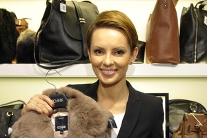 Dorota Gardias na pokazie Ochnik jesień-zima 2012/2013
