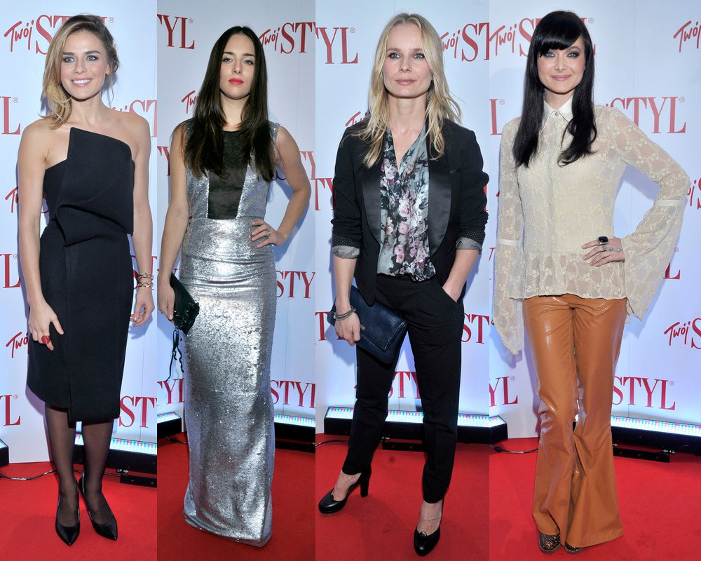 Natasza Urbańska, Anna Czartoryska, Magdalena Cielecka i Ania Rusowicz na rozdaniu nagród Doskonałość Roku Twojego Stylu 2012