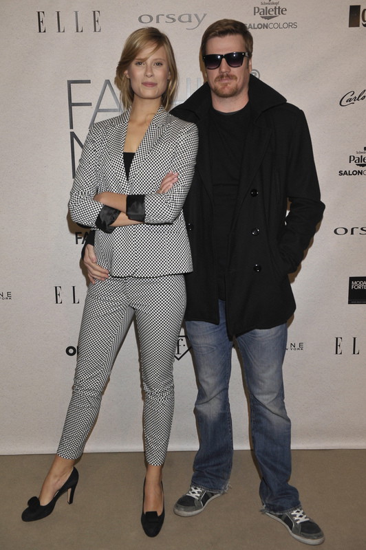 Julia Pietrucha i Ian Dow na Fashion Week Poland 2012