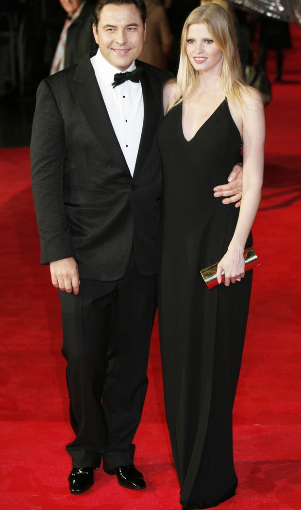 David Walliams i Lara Stone