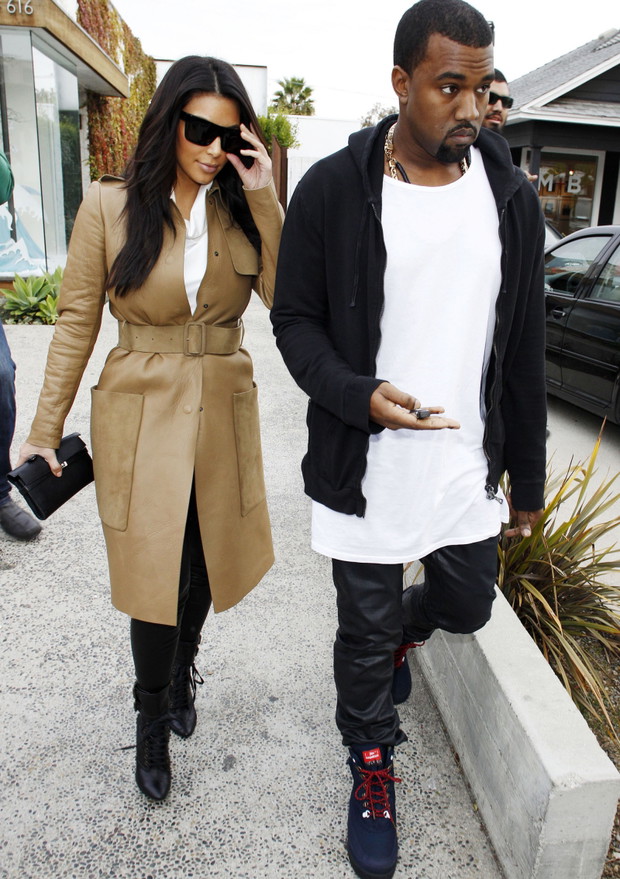 Kim Kardashian i Kanye West