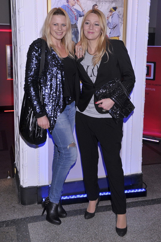 Maria Sadowska i Katarzyna Kwiatkowska na premierze filmu Bejbi Blues