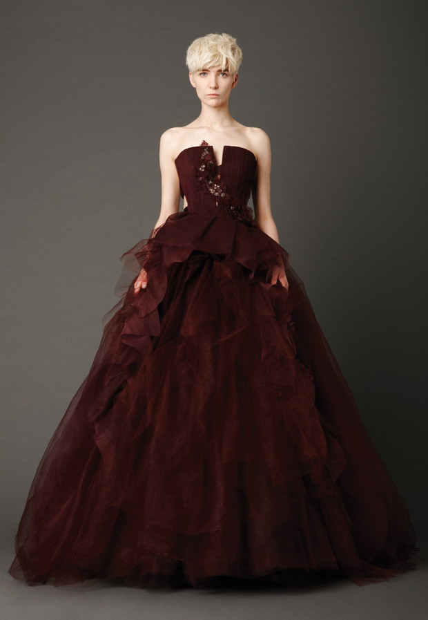 Vera Wang - kolekcja wiosna 2013 - model Karen