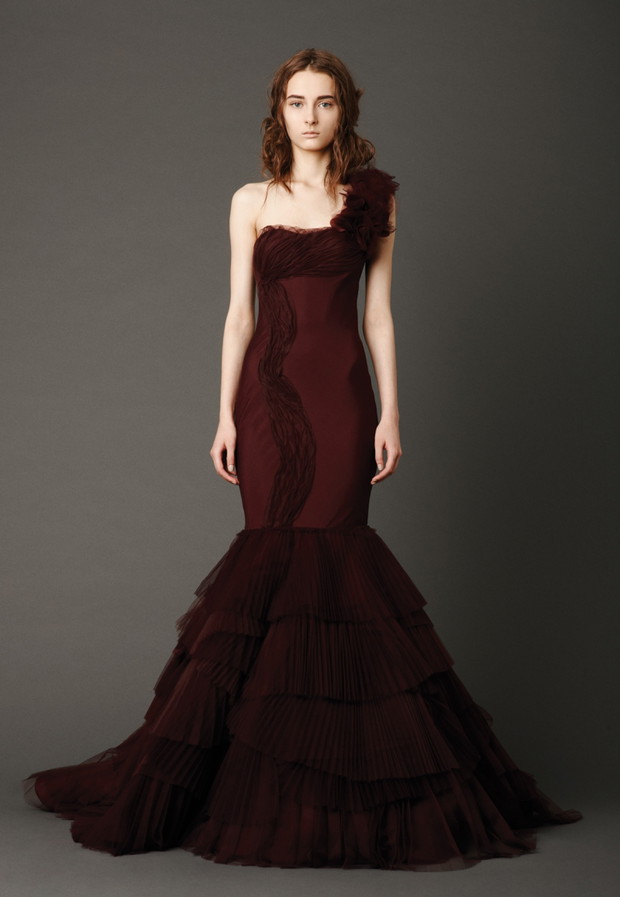 Vera Wang - kolekcja wiosna 2013 - model Kaye