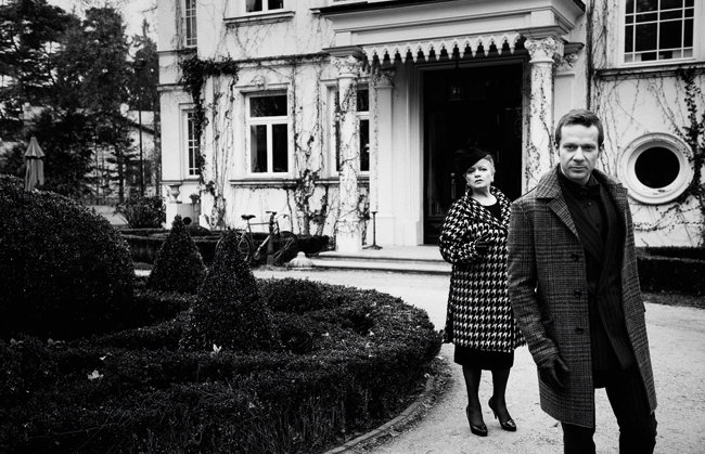 Anna Seniuk i Grzegorz Małecki