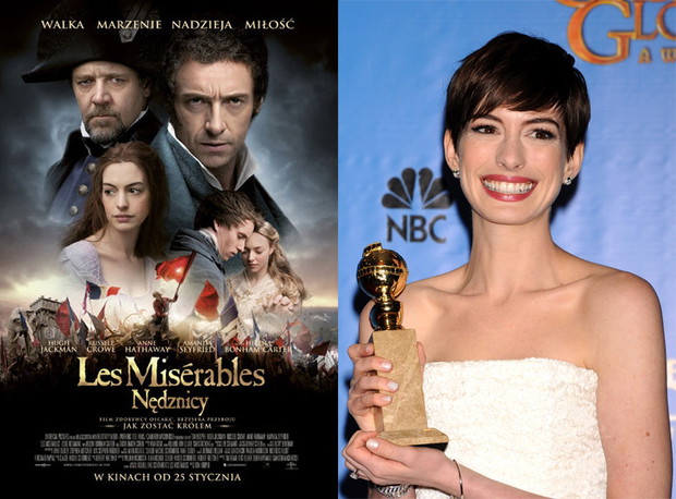 Najlepsza aktorka drugoplanowa - Anne Hathaway, Nędznicy