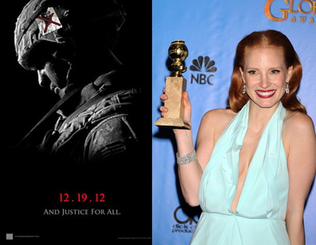 Najlepsza aktorka w dramacie - Jessica Chastain, Wróg numer jeden