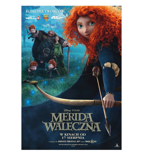 Najlepszy film animowany - Merida waleczna