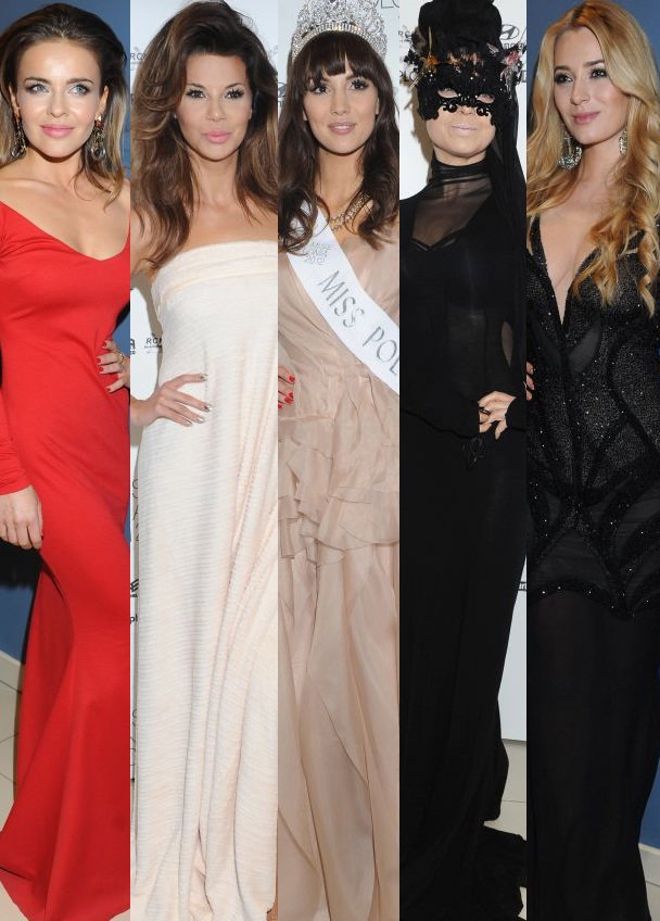 Gwiazdy podczas gali Miss Polonia 2012