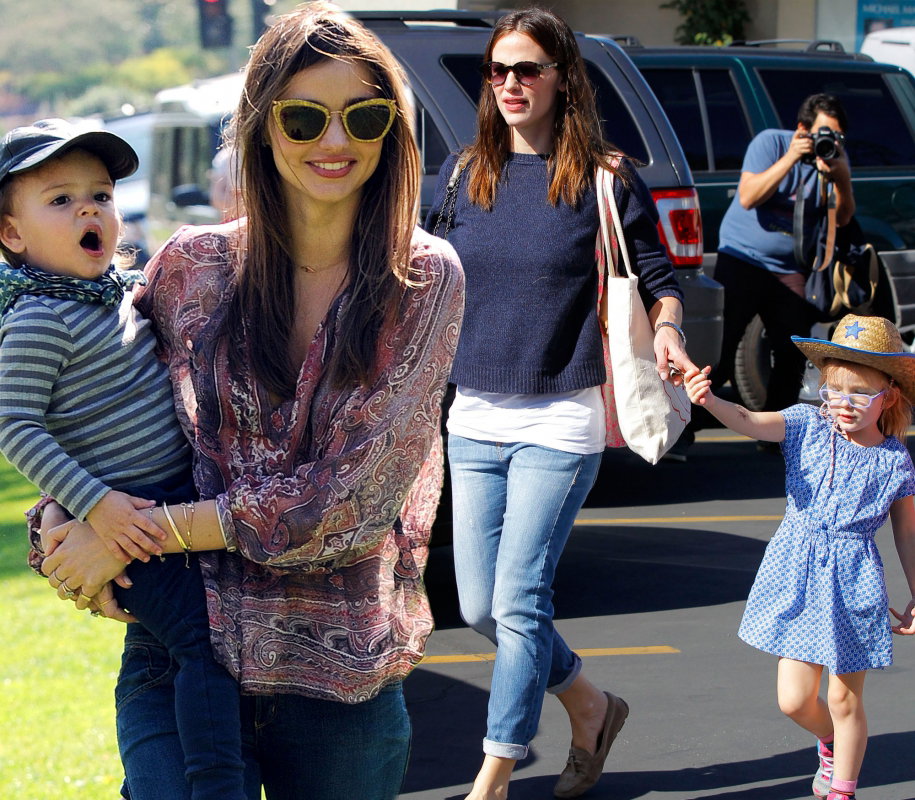 Miranda Kerr i Jennifer Garner