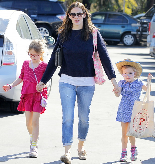 Jennifer Garner z córkami Seraphina i Violet