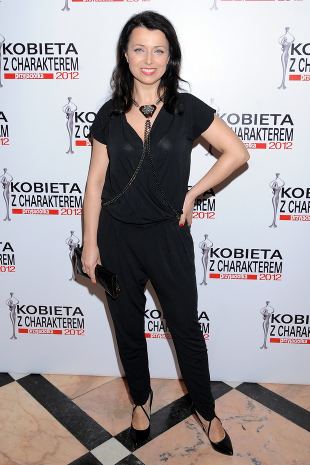 Katarzyna Pakosińska na gali Kobieta z charakterem