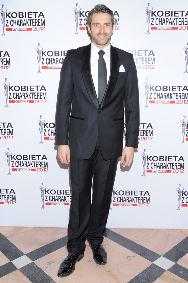 Maciej Dowbor na gali Kobieta z charakterem