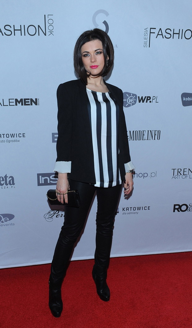 Kasia Cichopek na otwarciu Silesia Fashion Look