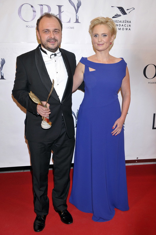 Kinga Preis i Arkadiusz Jakubik na gali rozdania nagród Orły 2013