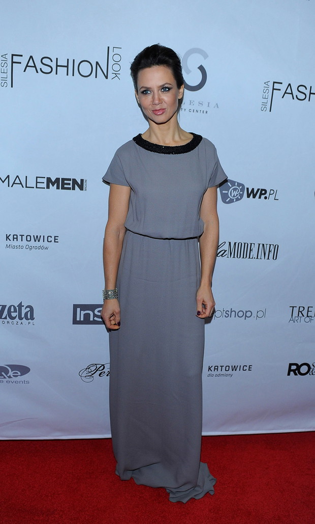 Kinga Rusin na otwarciu Silesia Fashion Look