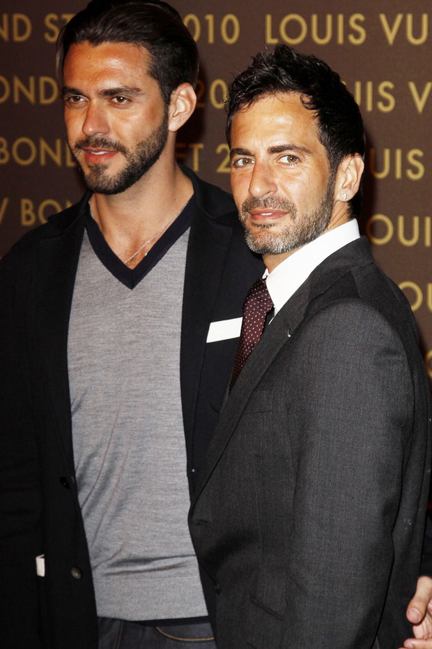Marc Jacobs z partnerem Lorenzo Martone