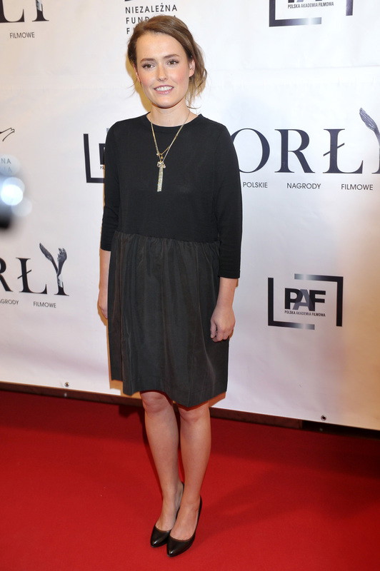 Olga Frycz na gali rozdania nagród Orły 2013