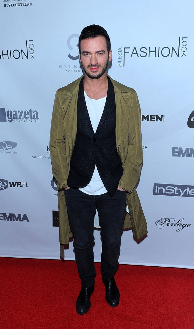 Stefano Terrazzino na otwarciu Silesia Fashion Look