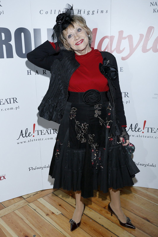 Krystyna Sienkiewicz na próbie spektaklu „Harold i Matylda”