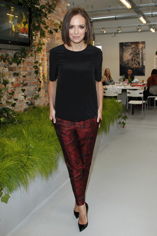 Anna Wendzikowska na prezentacji kolekcji H&M Conscious Collection