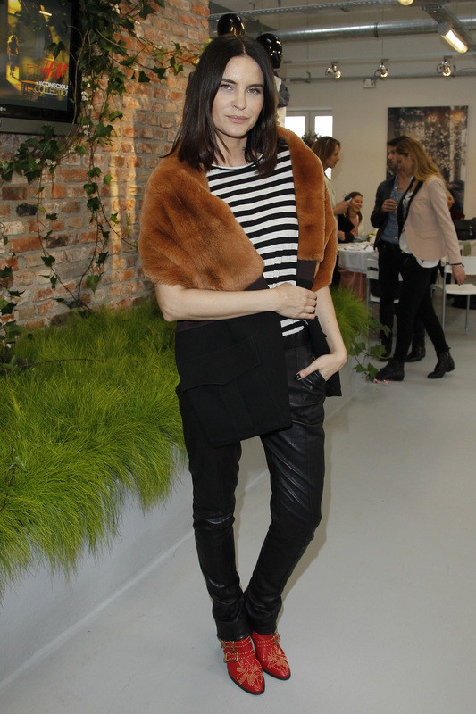 Joanna Horodyńska na prezentacji kolekcji H&M Conscious Collection