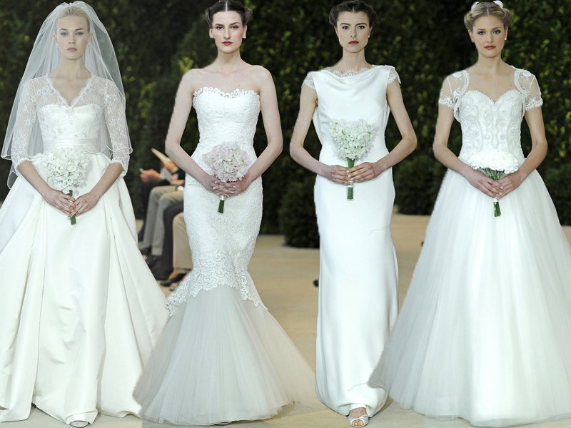 Carolina Herrera kolekcja ślubna wiosna 2014