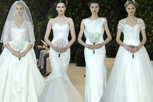 Carolina Herrera kolekcja ślubna wiosna 2014