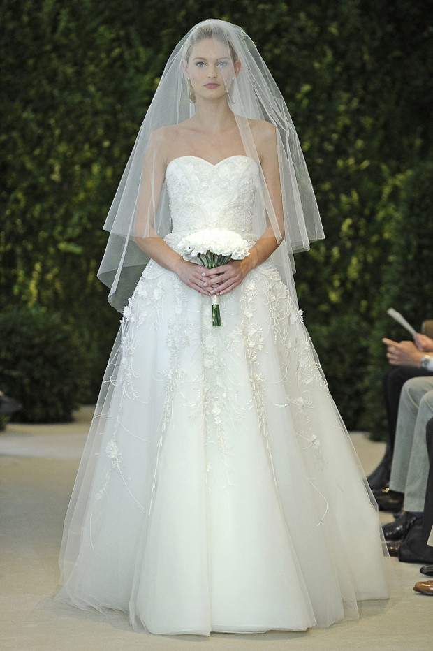Carolina Herrera kolekcja ślubna wiosna 2014
