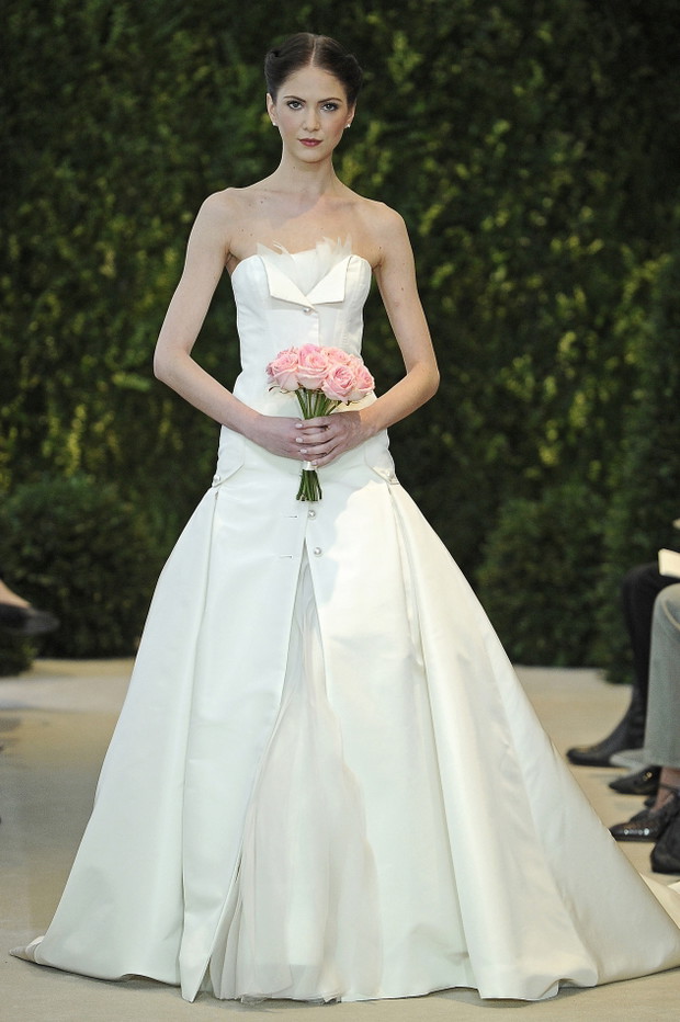 Carolina Herrera kolekcja ślubna wiosna 2014