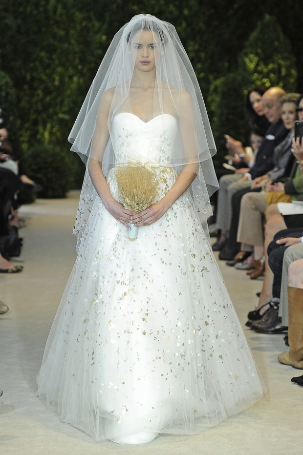 Carolina Herrera kolekcja ślubna wiosna 2014
