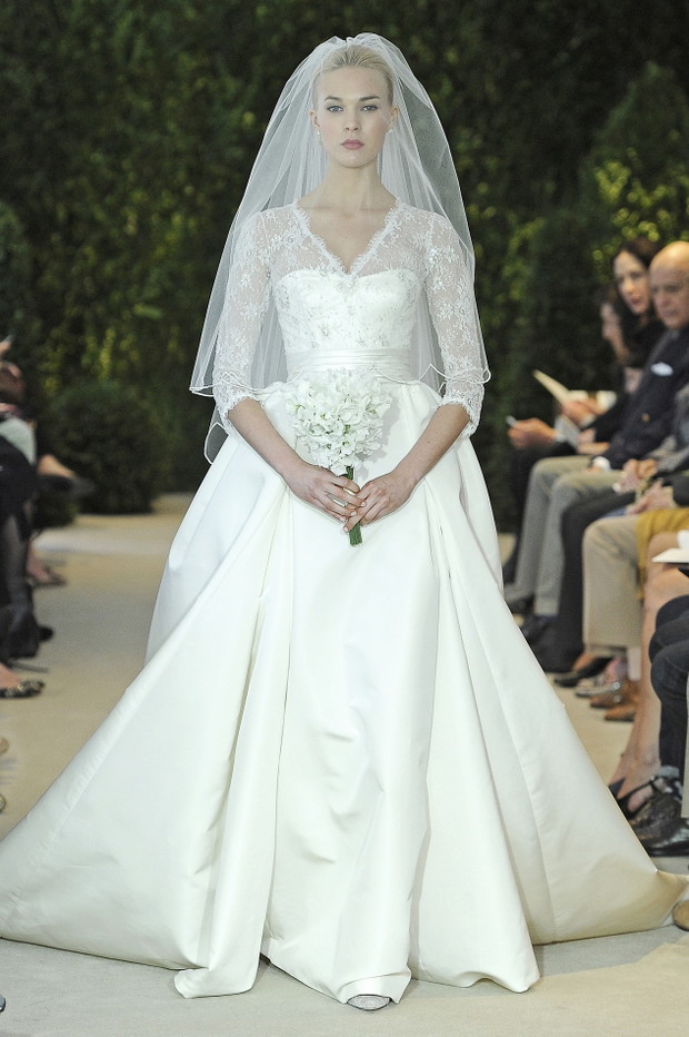 Carolina Herrera kolekcja ślubna wiosna 2014