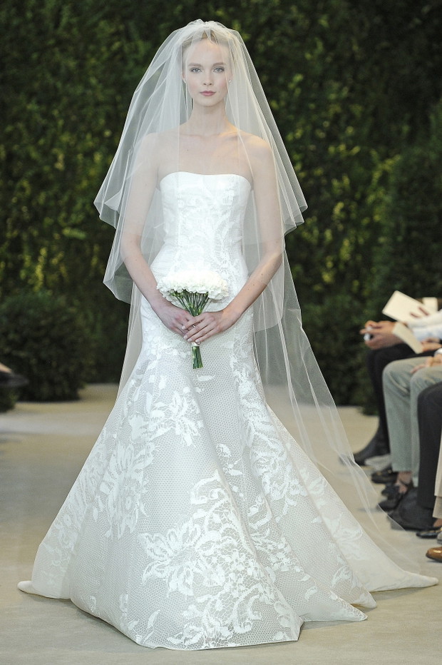 Carolina Herrera kolekcja ślubna wiosna 2014